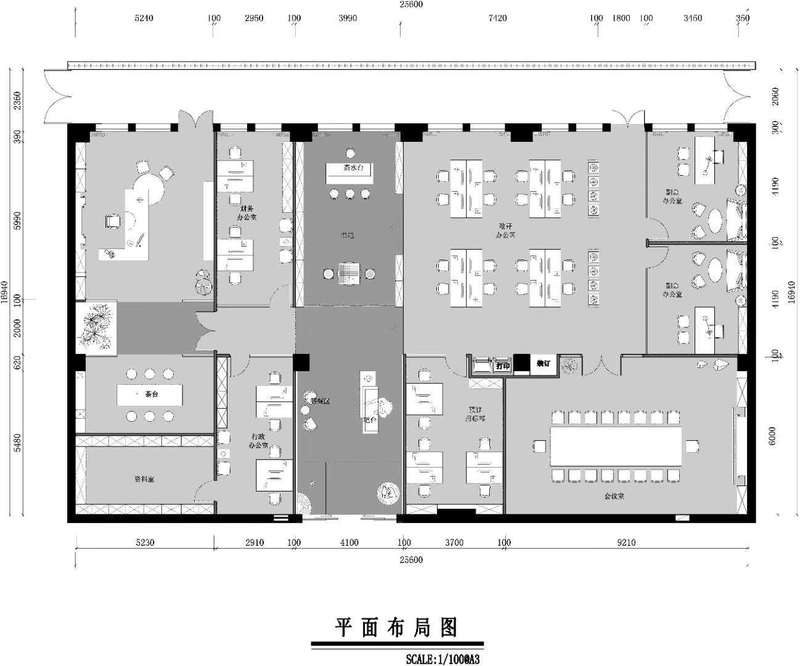 龍華新中式辦公室設(shè)計