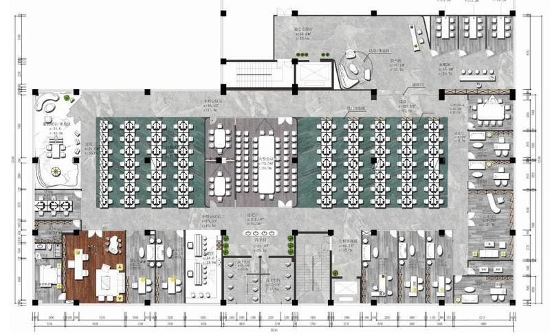 深圳市龍華區辦公室平面圖