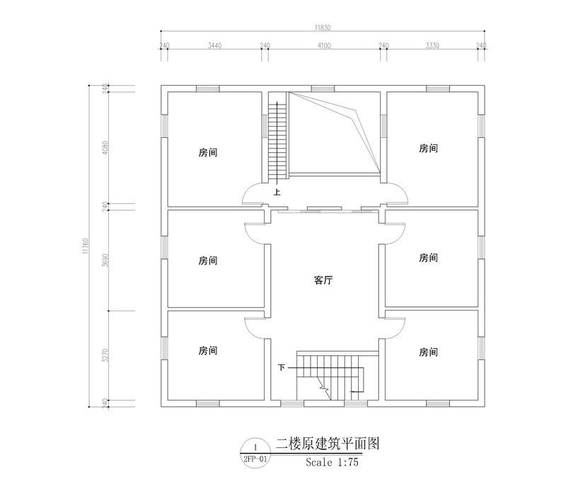 農村自建房平面圖