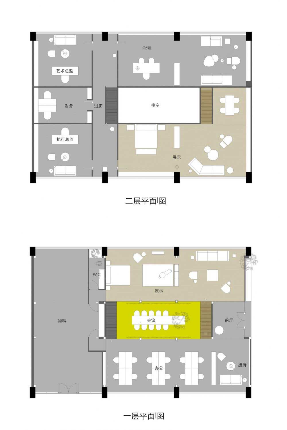 辦公室樓層平面設計圖